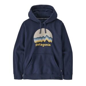 Patagonia Ridge Rise Moonlight Uprisal Hoodie Men Sz.S Women Sz.M 39681